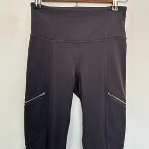 Athleta High Rise Metro Drifter Tight, Black, Size XSP